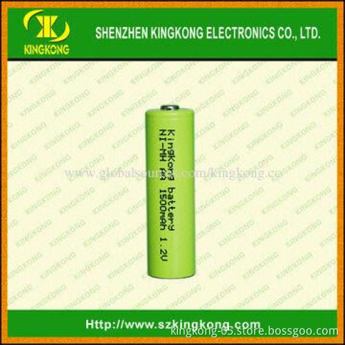 Rechargeable NiMH Batteries with 1.2V Voltage and 2,100mAh Capacity